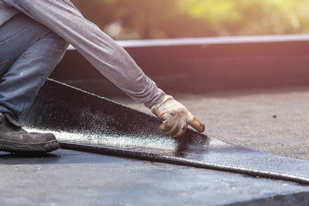 Professional Waterproofing technician working in Willis, MI